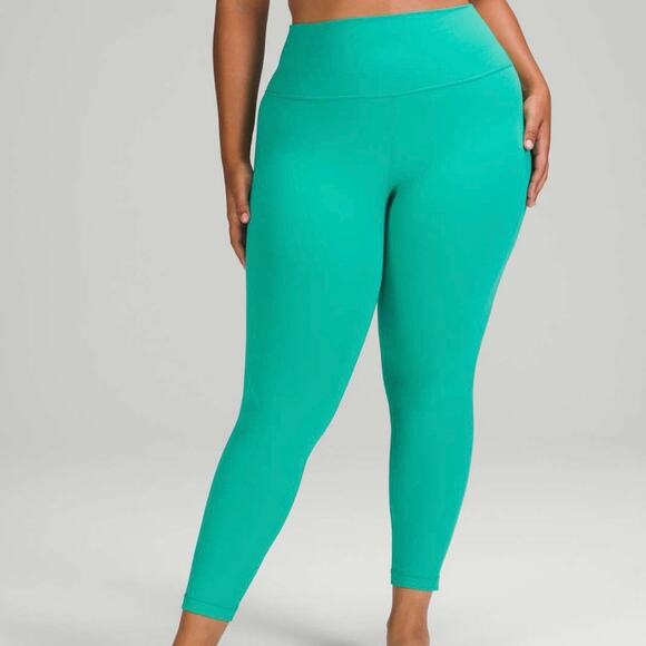 LULULEMON Maldives Green‎ Align High Rise Active Workout Leggings Size 20 - Picture 11 of 11